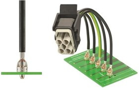 09080007923, Heavy Duty Power Connectors HAN-FAST LOCK 12-10 AWG, AG,NO PIN 09080007923, Heavy Duty Power Connectors HAN-FAST LOCK 12-10 AWG, AG,NO PIN