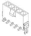 2-1445052-6, Pin &amp; Socket Connectors MICRO MNL HDR ASSY S/ROW LF