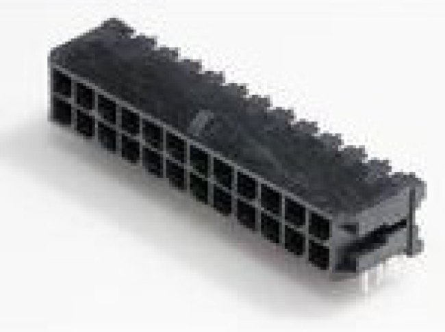 0430452421, Conn Wire to Board HDR 24Power POS 3mm Solder RA Thru-Hole Micro-Fit 3.0 Tray 0430452421, Conn Wire to Board HDR 24Power POS 3mm Solder RA Thru-Hole Micro-Fit 3.0 Tray
