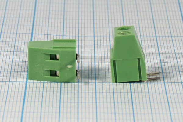 Клеммник наборный, контакты 2P5, на плату, 376-021-12[TB01AR]