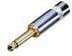 NYS224G, Phone Connectors 1/4" MONO LONG HANDL NICKEL/GOLD REAN