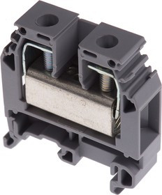 1SNA115129R1400, SNA Series Grey DIN Rail Terminal Block, 16mm², Single-Level, Screw Termination