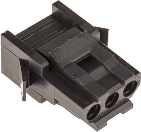 TST03RA00 / 192923-6010, Trident Female Connector Housing, 5.08mm Pitch, 3 Way, 1 Row TST03RA00 / 192923-6010, Trident Female Connector Housing, 5.08mm Pitch, 3 Way, 1 Row