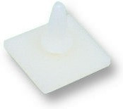 LCBSB-8-01A, PCB Support, Locking, Nylon, 12.7 mm Height, 25 Pack