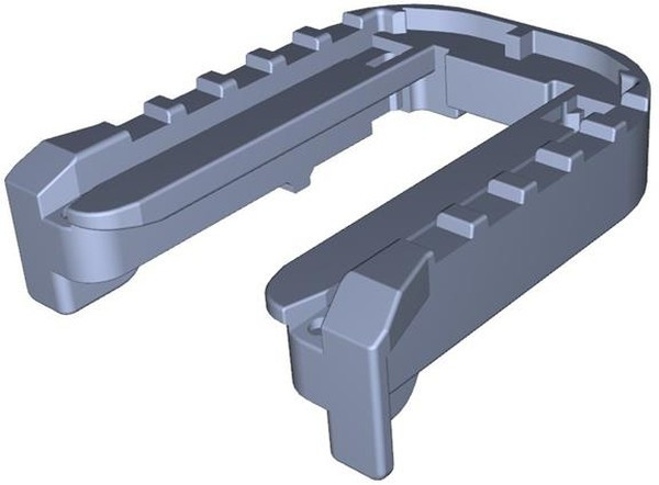 1564562-1, Аксессуар разъема, Mounting Clip, AMP HDSCS Series Connectors, HDSCS Series