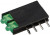 L-4060VH/2GD, LED; in housing; green; 1.8mm; No.of diodes: 2; 20mA; 70°; 2.2?2.5V