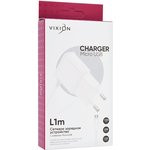 Блок питания (сетевой адаптер) VIXION L1m (1.8A micro USB (белый)