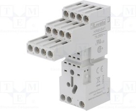 HR6XS41, Панелька, PIN: 14, 10А, 250ВAC, Монтаж: DIN, Серия: HR60