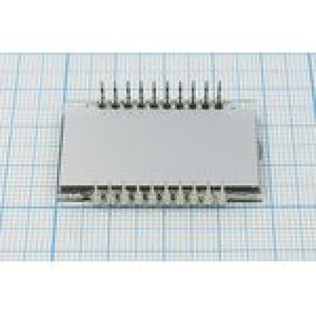 Индикатор ЖК 4 разрядный, 38x25мм, приборный, цифровой- мнемонический;№5389 жки 4 \\ 38x 25\приборны