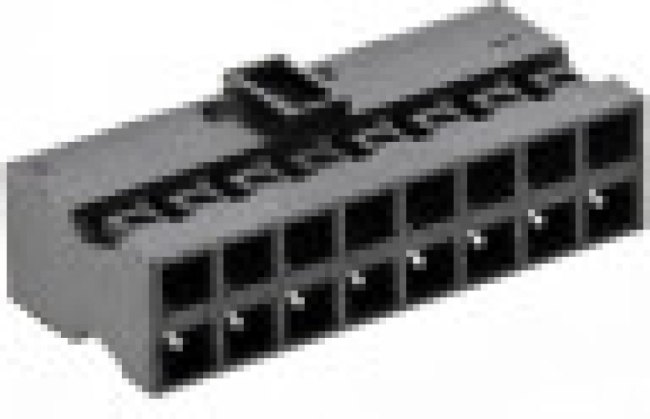 90311-016LF, Conn Housing RCP 16 POS 2mm Crimp ST Cable Mount Black Minitek® Bag 90311-016LF, Conn Housing RCP 16 POS 2mm Crimp ST Cable Mount Black Minitek® Bag