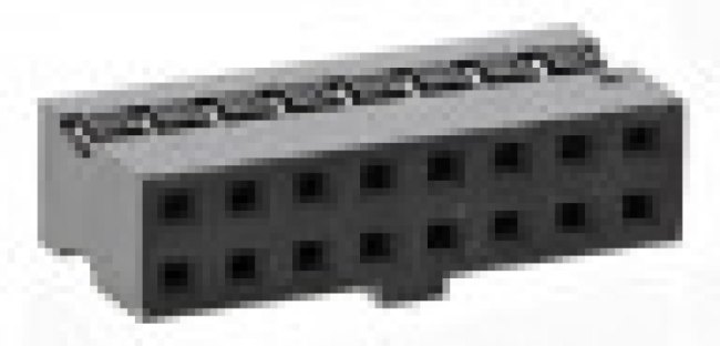 90311-016LF, Conn Housing RCP 16 POS 2mm Crimp ST Cable Mount Black Minitek® Bag 90311-016LF, Conn Housing RCP 16 POS 2mm Crimp ST Cable Mount Black Minitek® Bag