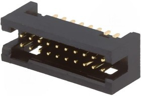 DS1031-15-20V8B, Гнездо, IDC, "папа", PIN 20, прямой, 1,27мм, THT, gold flash
