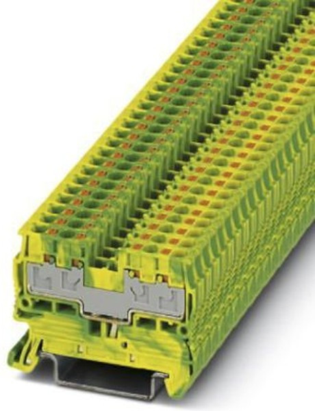 3211025, DIN Rail Terminal Blocks PT 2,5/S-QUATTRO-PE