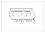 10018783-11000TLF, PCI Express® GEN 3 Card Edge, Storage and Server Connector, Vertical, Through Hole, x1, 36 Positions, 1.00mm (0.039in) Pi