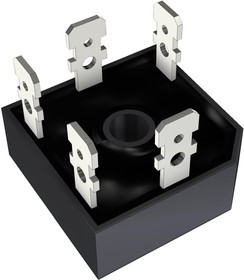 SBR3504, Мостовой выпрямитель, 3 Фазы, 400 В, 35 А, Модуль, 5 вывод(-ов), 1.2 В SBR3504, Мостовой выпрямитель, 3 Фазы, 400 В, 35 А, Модуль, 5 вывод(-ов), 1.2 В