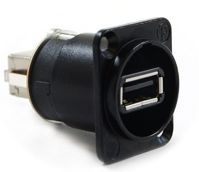 NA-USB-B(W), Переходник А-В на панель