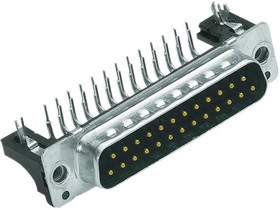 09683635812, D-Sub Standard Connectors D-SUB "US" 25M-EW