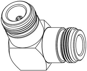 172365, RF Adapters - In Series Adapter N R/A Jack to Jack