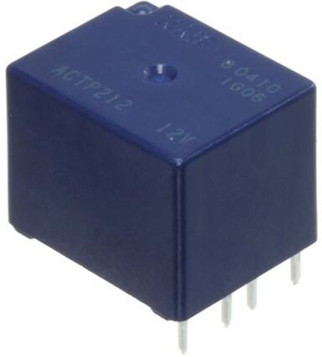 ACTP212, PCB Mount Automotive Relay, 12V dc Coil Voltage, 30A Switching Current, DPDT ACTP212, PCB Mount Automotive Relay, 12V dc Coil Voltage, 30A Switching Current, DPDT