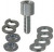 3342-4, D-Sub Tools &amp; Hardware JACK SCREW KIT