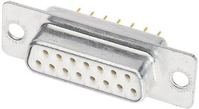 09641127230, D-Sub Standard Connectors 9P FEMALE STRAIGHT THRU HOLE