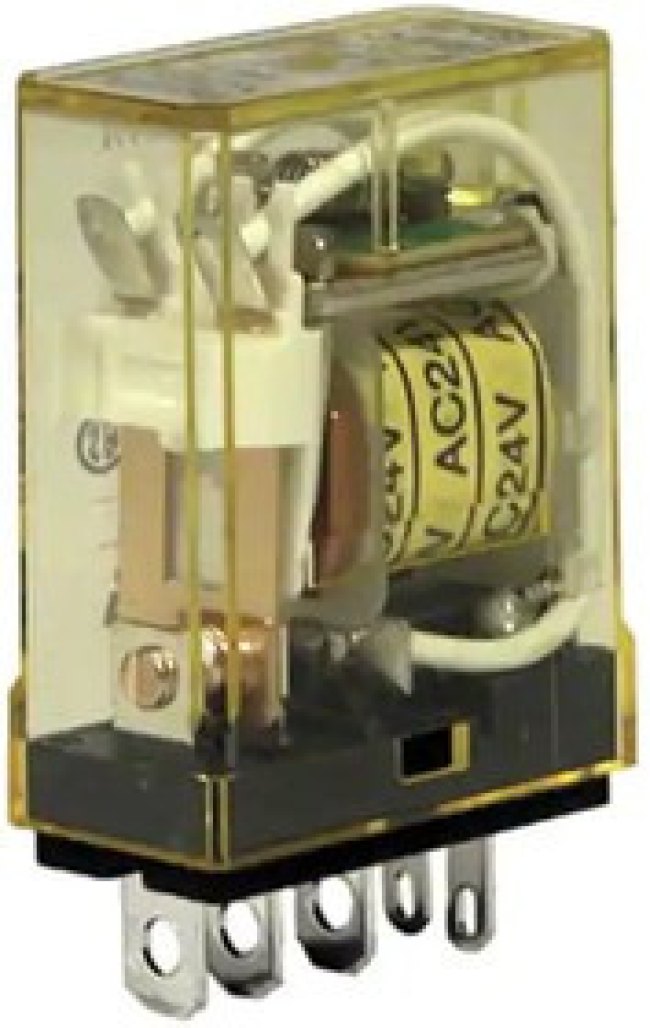 RH1B-UDC24V, General Purpose Relays Relay Plug-In SPDT 10A 24VDC