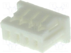 NX1001-05PFS, Вилка, провод-плата, "мама", 1мм, PIN: 5, без контактов, на провод