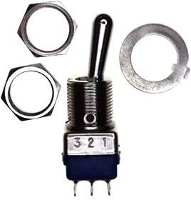 12148A, Toggle Switches DPDT ON OFF (ON)