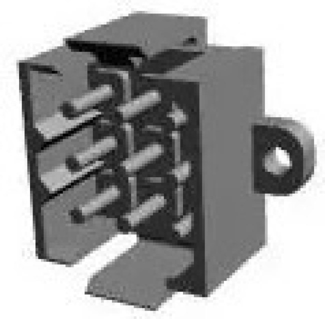 1-5499141-2, Headers &amp; Wire Housings 64 POS HDR 30AU R/A W/LONG LATCHES