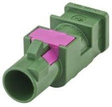 59Z064-000E, RF Connector Accessories Plastic housing Plug Straight E Green