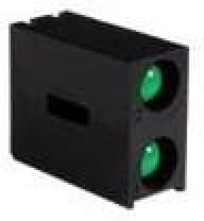 WP934GO/2GD, LED Circuit Board Indicators Green Green Diffused 568nm 20mcd