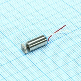 QX- 6A 1.3V ВИБРО, Микродвигатель 1,3V 12,2х6мм вибро