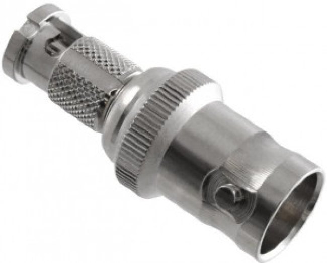 APH-BNCJ-HDBNCP, Straight 75 RF Adapter BNC Socket to HD BNC Plug 3GHz APH-BNCJ-HDBNCP, Straight 75 RF Adapter BNC Socket to HD BNC Plug 3GHz