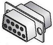 156-1425-E, D-Sub Standard Connectors D-SUB CRIMP FEMALE 25P TIN SHELL PLATE