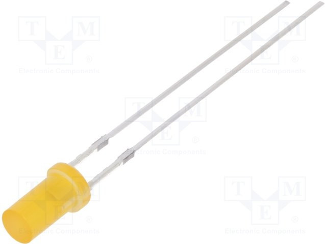 OSO5PA3NE4A, LED; 3mm; orange; 330?500mcd; 140°; Front: flat; 1.8?2.6V OSO5PA3NE4A, LED; 3mm; orange; 330?500mcd; 140°; Front: flat; 1.8?2.6V