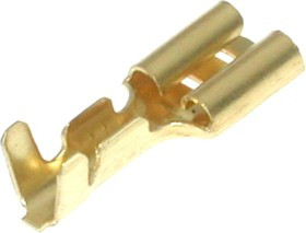 36063LB (TA-3.5FO), Клемма ножевая 0.8x6.4мм, розетка, провод 16-20AWG