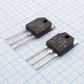 2SA1294 + 2SC3263 (пара), Биполярный транзистор, PNP+NPN (пара), 230 В, 15 А, 130 Вт