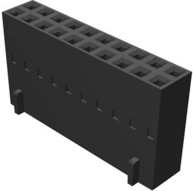22-55-2203, Conn Housing RCP 20 POS 2.54mm Crimp ST Cable Mount Black SL™ Bag 22-55-2203, Conn Housing RCP 20 POS 2.54mm Crimp ST Cable Mount Black SL™ Bag