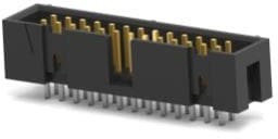 1761681-9, Conn IDC Connector HDR 26 POS 2.54mm Solder ST Top Entry Thru-Hole Package