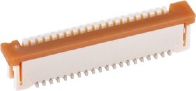 52610-2033, Easy On, 52610 1mm Pitch 20 Way Straight Female FPC Connector, ZIF 52610-2033, Easy On, 52610 1mm Pitch 20 Way Straight Female FPC Connector, ZIF