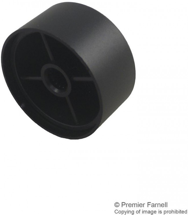 FC7233, Ручка, Вал с Пазом, 6 мм, Алюминий, Круглая с Индикаторной Точкой, 29.8 мм FC7233, Ручка, Вал с Пазом, 6 мм, Алюминий, Круглая с Индикаторной Точкой, 29.8 мм