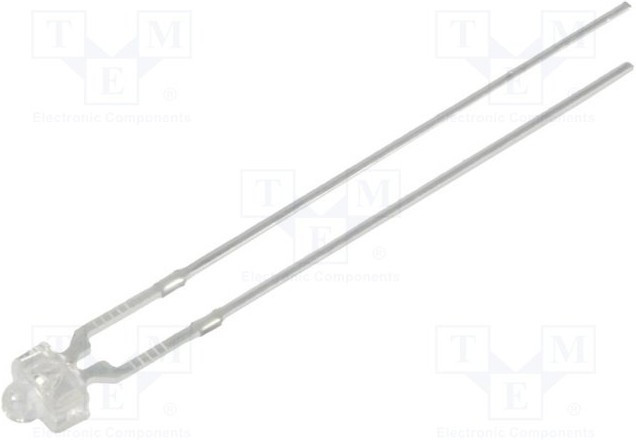 OSV5YL7331A, LED; 1.8mm; violet; 90?120mcd; 30°; Front: convex; 2.9?3.6V; 3.3x3mm