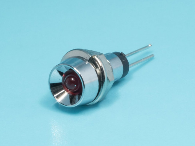 LA03W/I, Светодиод в корпусе d=8мм красный 7,0мКд