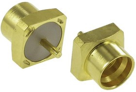 SMP-MSLD-PCT-10, Разъем РЧ / Коаксиальный, SMP Коаксиальный, Прямое Гнездо, Сквозное Отверстие Вертикально, 50 Ом SMP-MSLD-PCT-10, Разъем РЧ / Коаксиальный, SMP Коаксиальный, Прямое Гнездо, Сквозное Отверстие Вертикально, 50 Ом