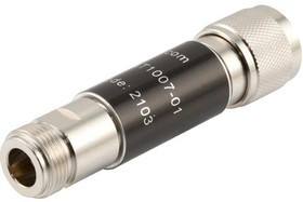 LCAT1007-01, RF ATTENUATOR, N MALE-FEMALE, 50 OHM