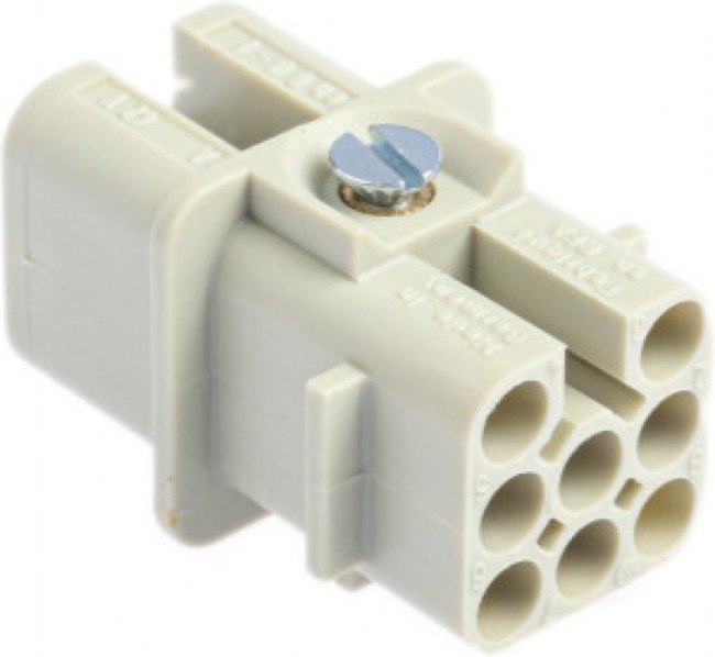 Socket contact insert, 3A, 8 pole, unequipped, crimp connection, 09360083101 Socket contact insert, 3A, 8 pole, unequipped, crimp connection, 09360083101