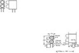 553-0744F, LED Circuit Board Indicators YELLOW/GREEN DIFF