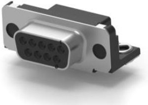 745781-4, D-Sub Standard Connectors RECP FRNT MTL SHL 9P 745781-4, D-Sub Standard Connectors RECP FRNT MTL SHL 9P