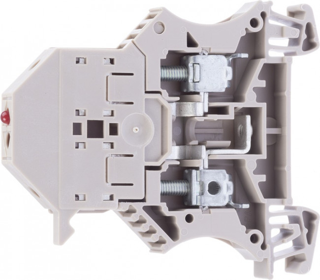 1011300000, WSI Series Beige Fused DIN Rail Terminal, 2.5mm², Single-Level, Screw Termination, Fused