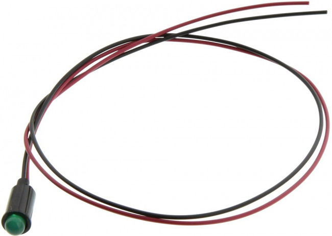 559-0203-027F, LED Panel Mount Indicators Green Panel Mount 14in lead, PVC Free 559-0203-027F, LED Panel Mount Indicators Green Panel Mount 14in lead, PVC Free